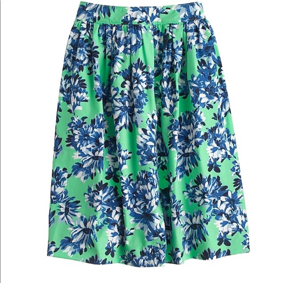 J. Crew Floral Skirt - Picture 2 of 6